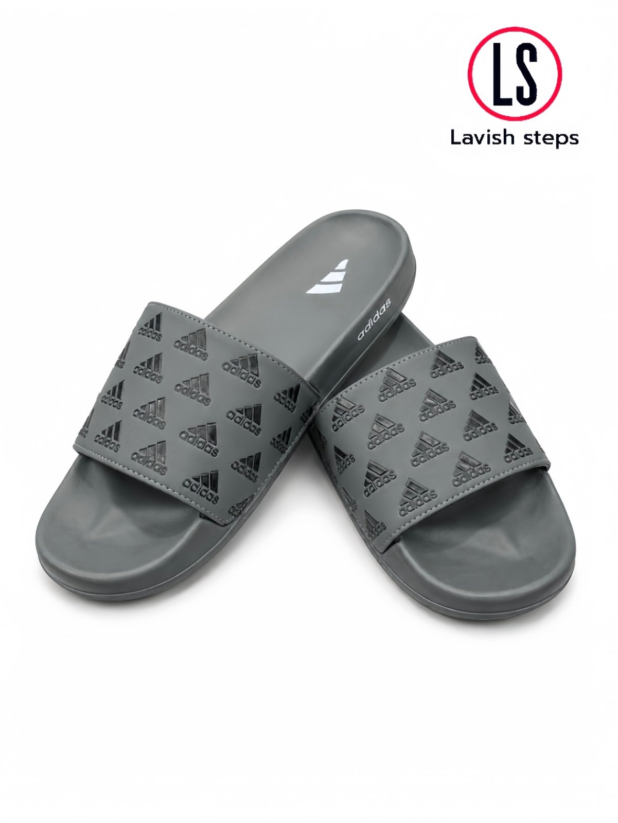 ADI-DAS FLEX SLIDES | ULTRA CUSHION FOAM | “LIGHTWEIGHT • ALL DAY COMFORT” - Lavish steps