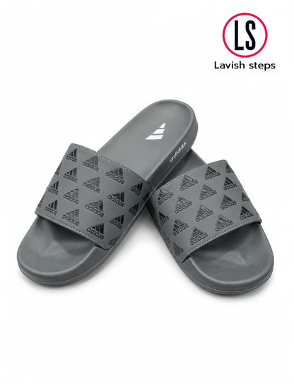 ADI-DAS FLEX SLIDES | ULTRA CUSHION FOAM | “LIGHTWEIGHT • ALL DAY COMFORT” - Lavish steps