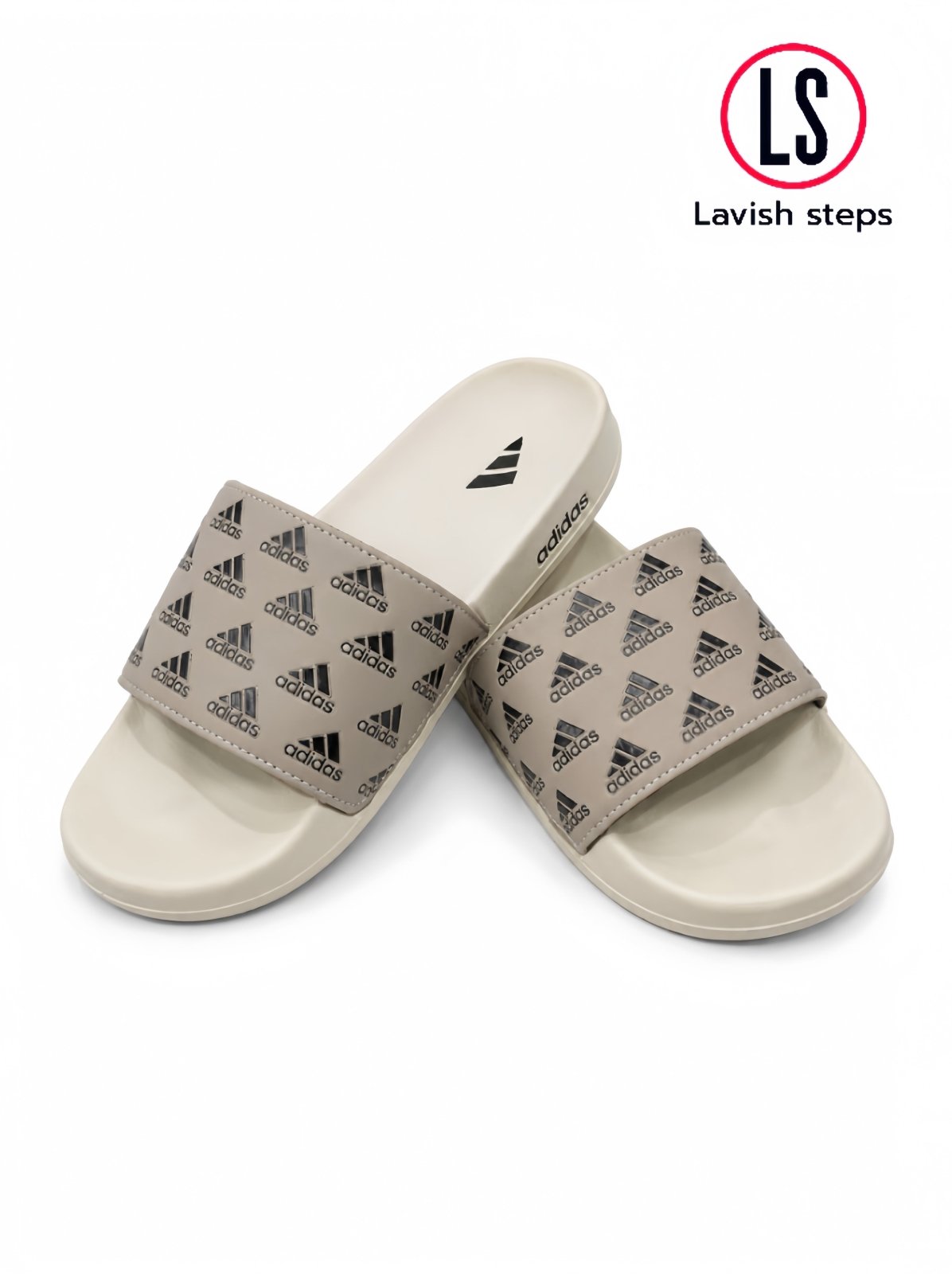 ADI-DAS FLEX SLIDES | ULTRA CUSHION FOAM | “LIGHTWEIGHT • ALL DAY COMFORT” - Lavish steps