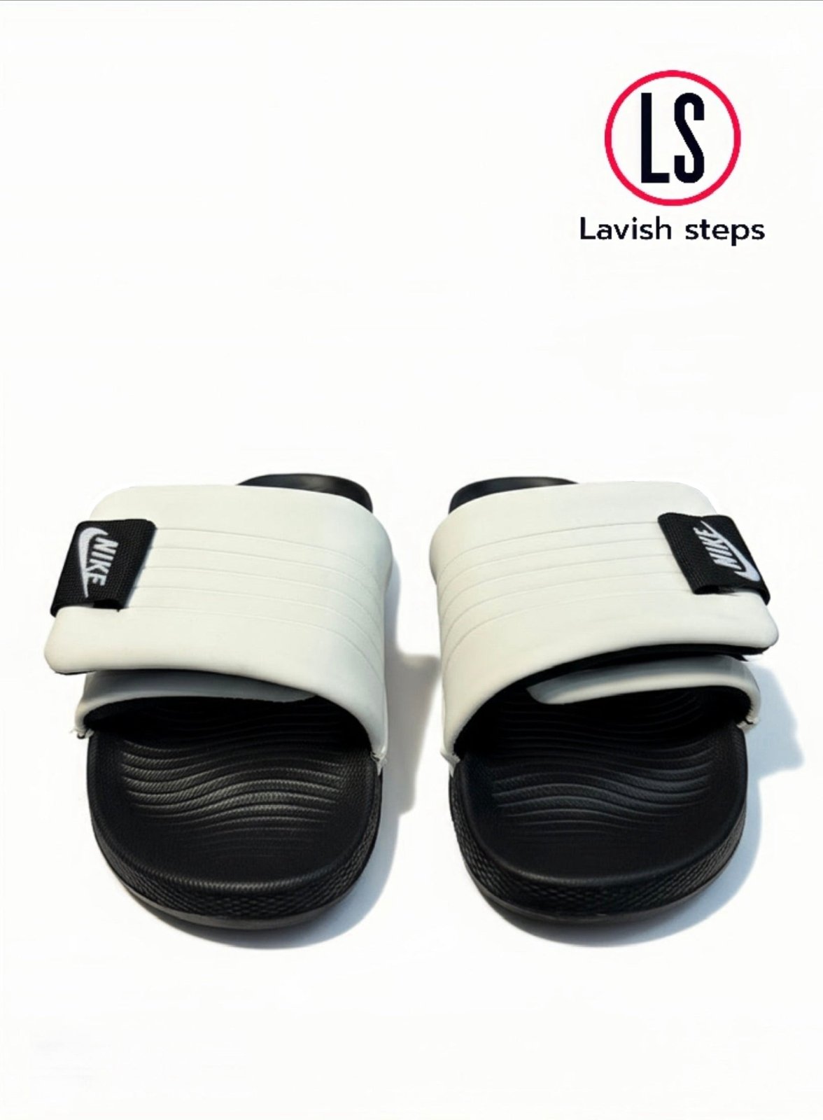 NKE AIRCUSH SLIPPERS | SUPER SOFT & ANTI - SLIP |“ADJUSTABLE STRAP” - Lavish steps