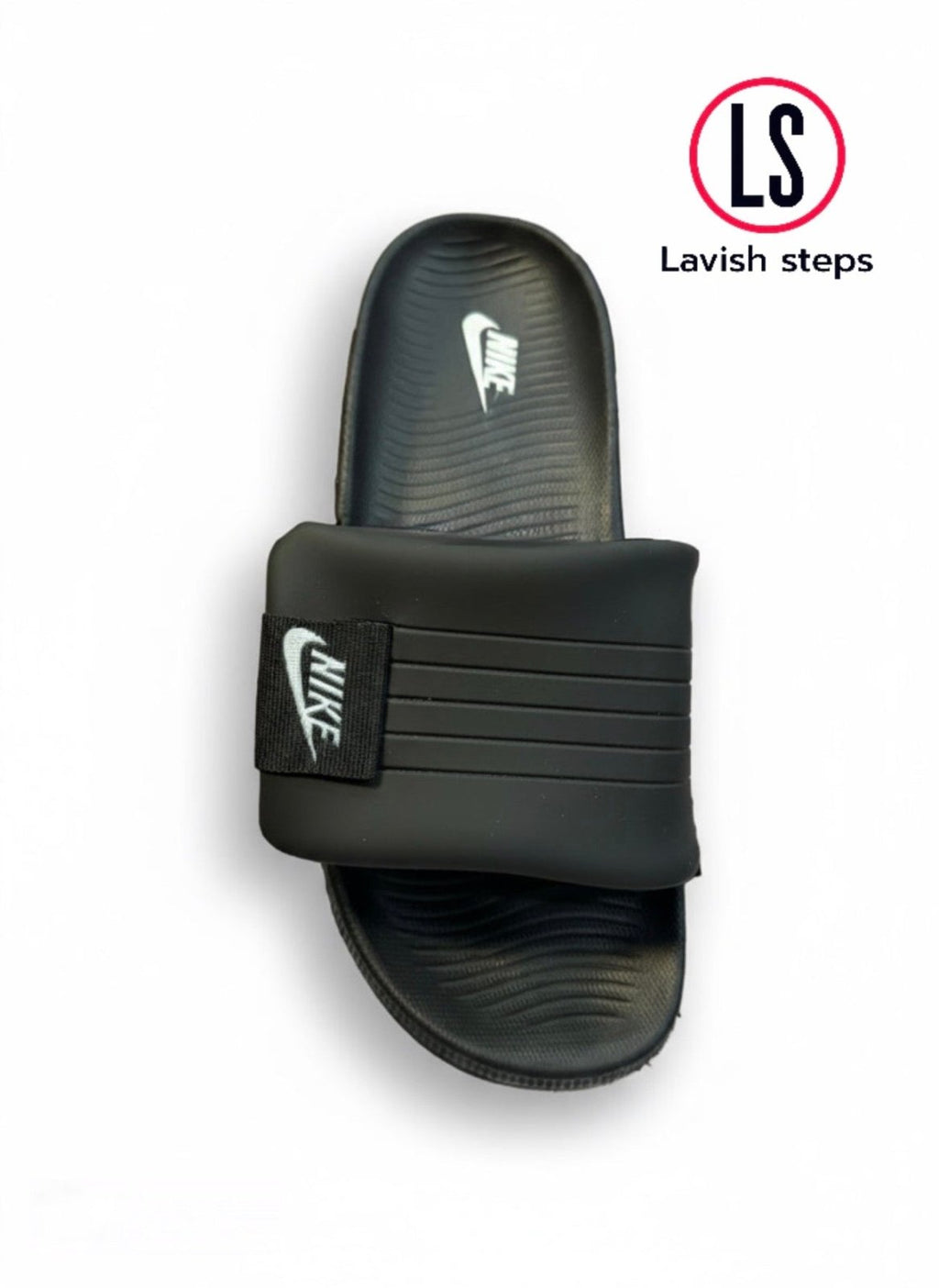 NKE AIRCUSH SLIPPERS | SUPER SOFT & ANTI - SLIP |“ADJUSTABLE STRAP” - Lavish steps