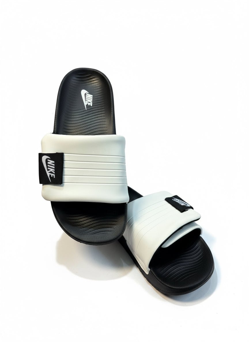 NKE AIRCUSH SLIPPERS | SUPER SOFT & ANTI - SLIP |“ADJUSTABLE STRAP” - Lavish steps