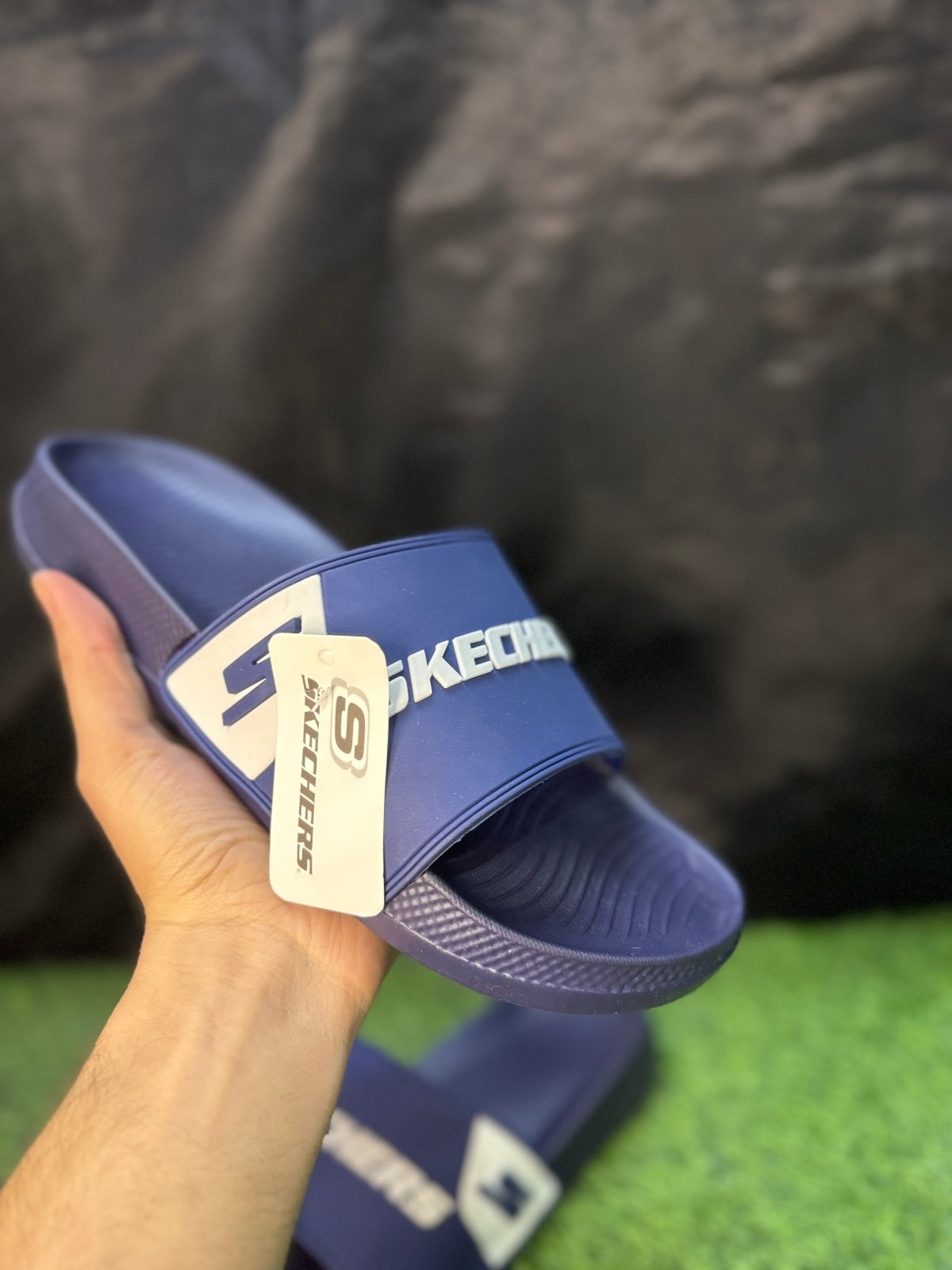 SKECHERS PREMIUM SLIDES | SOFT AND MEDICATED | “SPECIALLY MADE FOR FOOT PAIN RELIEF” - Lavish steps