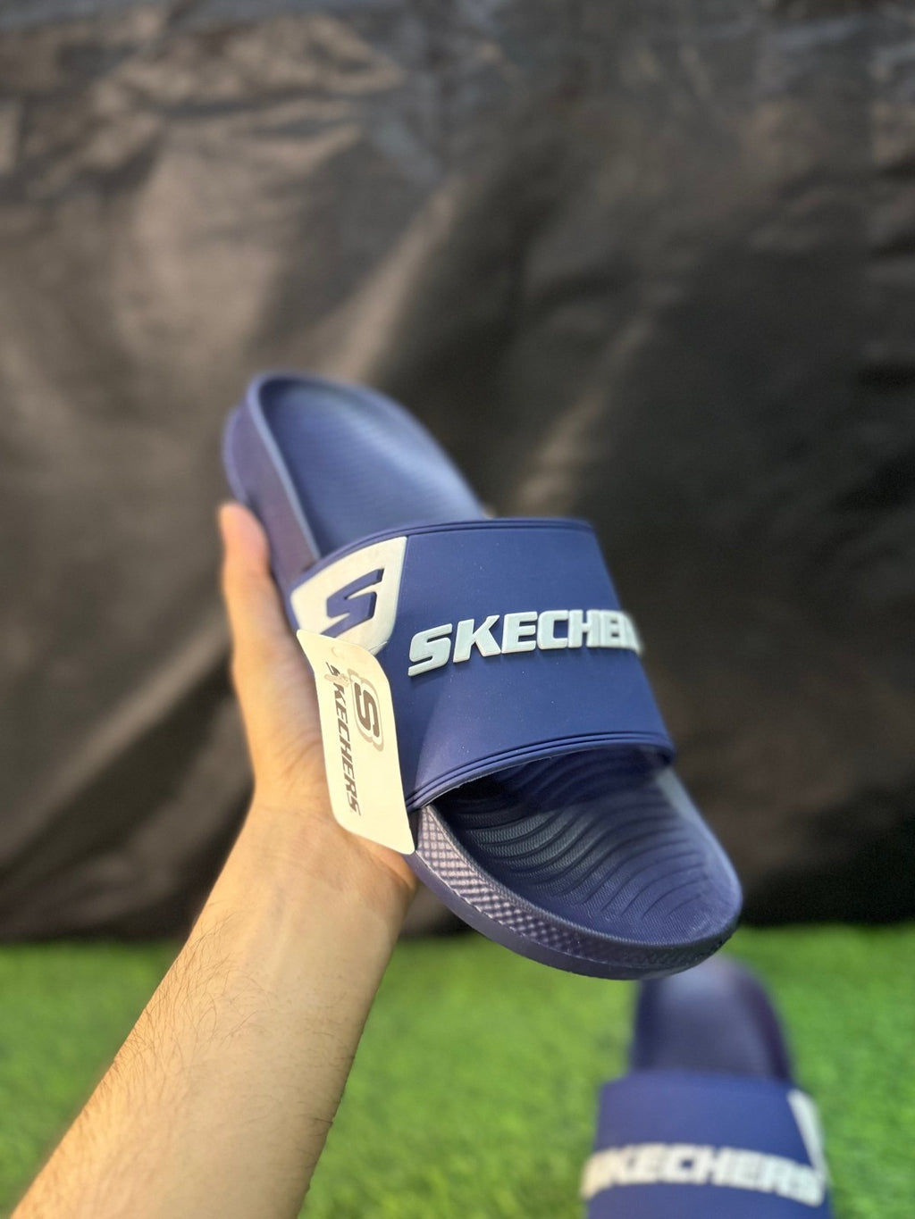 SKECHERS PREMIUM SLIDES | SOFT AND MEDICATED | “SPECIALLY MADE FOR FOOT PAIN RELIEF” - Lavish steps